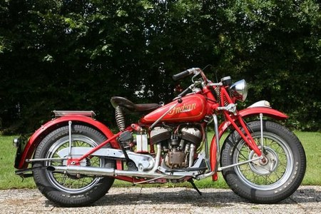 Indian burgeruitvoering 500 cc 1943